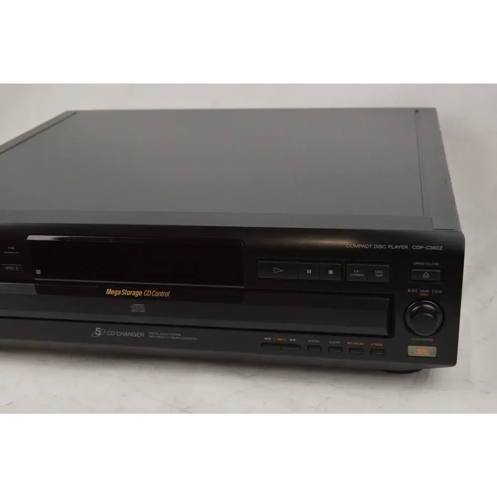 Sony CDP-C360Z 5 Disc CD Changer Player Carousel Storage Deck